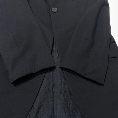 【中古品】【メンズ】 COMME des GARCONS コムデギャルソン TAILORED JACKET GJ-05054S AD1992 テーラード ジャケット ライトアウター 140-261014-yo-07-teih サイズ：S カラー：ブラック 万代Net店