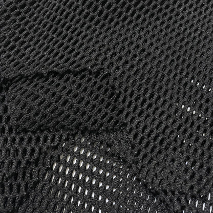 【中古品】【メンズ】 BLACK COMME DES GARCONS ブラックコムデギャルソン 23SS ASYMMETRY CUTOFF MESH TOP 1K-T001 アシンメトリー カットオフ メッシュ カットソー 140-261012-yo-19-teih サイズ：S カラー：ブラック 万代Net店