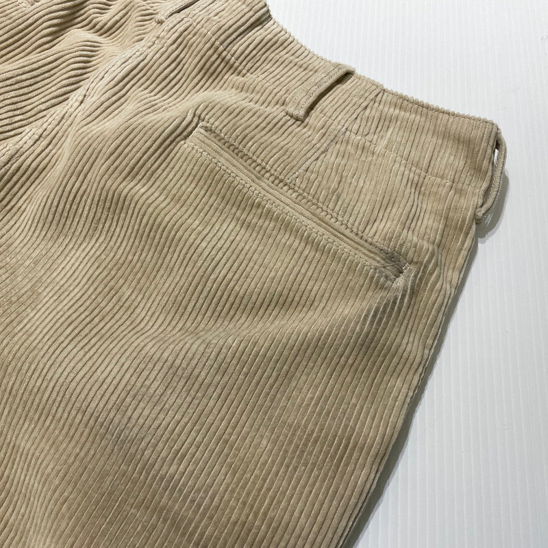 【中古品】【メンズ】 SCHOTT ショット CORDUROY TROUSERS PANTS 782-5210014 コーデュロイ トラウザーズ パンツ ボトムス 156-261014-yo-03-teih サイズ：36 カラー：ベージュ 万代Net店
