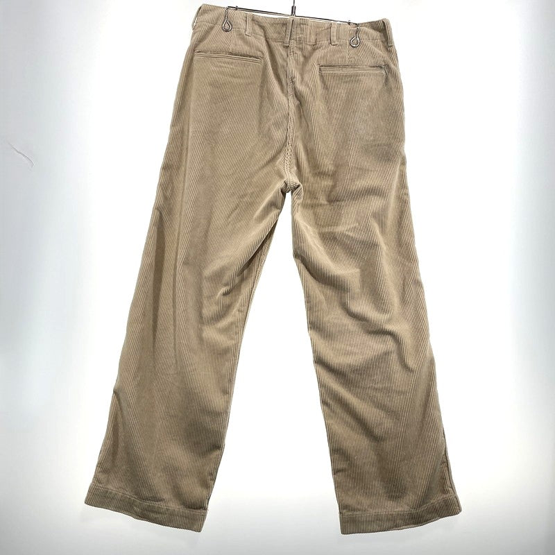 【中古品】【メンズ】 SCHOTT ショット CORDUROY TROUSERS PANTS 782-5210014 コーデュロイ トラウザーズ パンツ ボトムス 156-261014-yo-03-teih サイズ：36 カラー：ベージュ 万代Net店