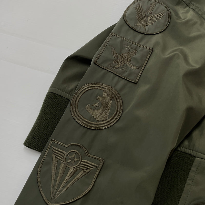 【現状渡し品】【メンズ】 AVIREX アヴィレックス U.S.AF 70th VINTAGE ANNIVERSARY JACKET 6172146 ユーエスエーエフ 70年代 ヴィンテージ アニバーサリー ジャケット アウター 145-261011-sa-08-teih サイズ：2XL カラー：カーキ 万代Net店