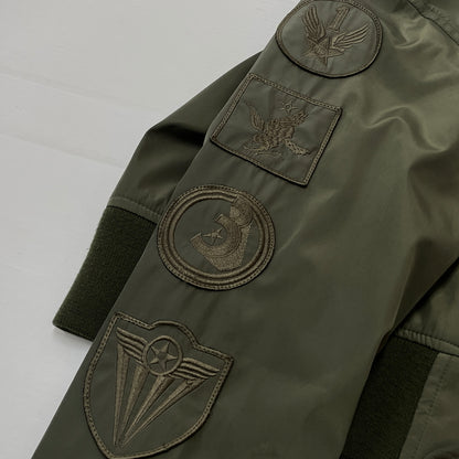 【現状渡し品】【メンズ】 AVIREX アヴィレックス U.S.AF 70th VINTAGE ANNIVERSARY JACKET 6172146 ユーエスエーエフ 70年代 ヴィンテージ アニバーサリー ジャケット アウター 145-261011-sa-08-teih サイズ：2XL カラー：カーキ 万代Net店