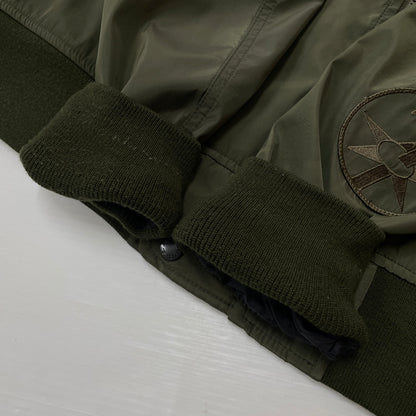 【現状渡し品】【メンズ】 AVIREX アヴィレックス U.S.AF 70th VINTAGE ANNIVERSARY JACKET 6172146 ユーエスエーエフ 70年代 ヴィンテージ アニバーサリー ジャケット アウター 145-261011-sa-08-teih サイズ：2XL カラー：カーキ 万代Net店