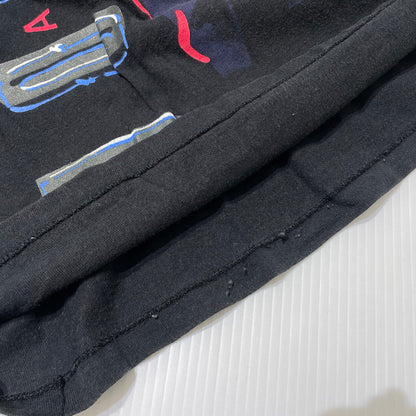 【中古品】【メンズ】 NIKE ナイキ 90's MICHAEL JORDAN GRAPHIC S/S TEE 90年代 マイケル・ジョーダン グラフィック ショートスリーブ Tシャツ 半袖 トップス 148-261014-yo-21-teih サイズ：M カラー：ブラック 万代Net店