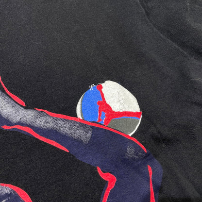 【中古品】【メンズ】 NIKE ナイキ 90's MICHAEL JORDAN GRAPHIC S/S TEE 90年代 マイケル・ジョーダン グラフィック ショートスリーブ Tシャツ 半袖 トップス 148-261014-yo-21-teih サイズ：M カラー：ブラック 万代Net店