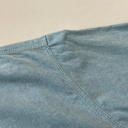 【中古品】【メンズ】 RALPH LAUREN COUNTRY ラルフ ローレン カントリー CHAMBRAY S/S SHIRTシャンブレー ショートスリーブ シャツ 半袖 トップス 147-261011-sa-13-teih サイズ：S カラー：ブルー系 万代Net店