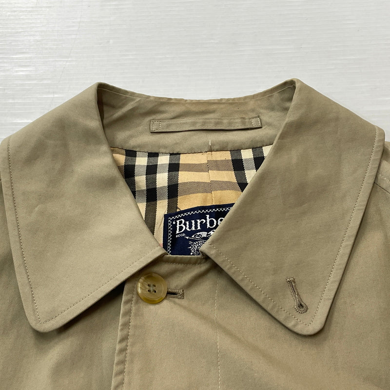 【中古品】【メンズ】 BURBERRYS バーバリーズ 90's SOUTIEN COLLAR COAT 90年代 ステン カラー コート アウター 141-261011-sa-12-teih サイズ：不明 カラー：ベージュ系 万代Net店