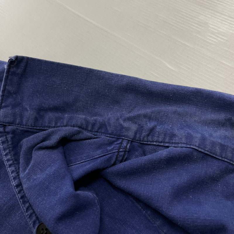 【中古品】【メンズ】 LE GLAZIK ルグラジック 60’s FISHERMAN SHIRT 60年代 ヴィンテージ フィッシャーマン シャツ 長袖 トップス 145-261011-sa-11-teih サイズ：不明 カラー：ネイビー系 万代Net店