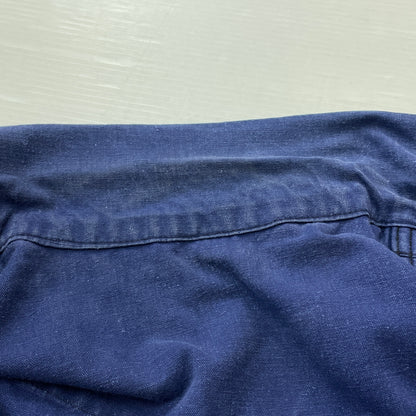 【中古品】【メンズ】 LE GLAZIK ルグラジック 60’s FISHERMAN SHIRT 60年代 ヴィンテージ フィッシャーマン シャツ 長袖 トップス 145-261011-sa-11-teih サイズ：不明 カラー：ネイビー系 万代Net店