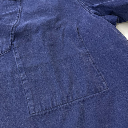 【中古品】【メンズ】 LE GLAZIK ルグラジック 60’s FISHERMAN SHIRT 60年代 ヴィンテージ フィッシャーマン シャツ 長袖 トップス 145-261011-sa-11-teih サイズ：不明 カラー：ネイビー系 万代Net店