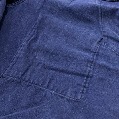 【中古品】【メンズ】 LE GLAZIK ルグラジック 60’s FISHERMAN SHIRT 60年代 ヴィンテージ フィッシャーマン シャツ 長袖 トップス 145-261011-sa-11-teih サイズ：不明 カラー：ネイビー系 万代Net店