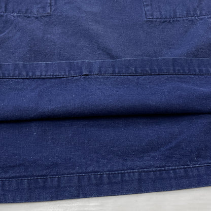 【中古品】【メンズ】 LE GLAZIK ルグラジック 60’s FISHERMAN SHIRT 60年代 ヴィンテージ フィッシャーマン シャツ 長袖 トップス 145-261011-sa-11-teih サイズ：不明 カラー：ネイビー系 万代Net店