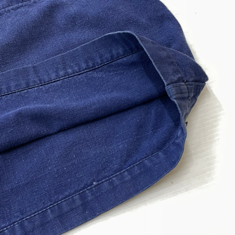【中古品】【メンズ】 LE GLAZIK ルグラジック 60’s FISHERMAN SHIRT 60年代 ヴィンテージ フィッシャーマン シャツ 長袖 トップス 145-261011-sa-11-teih サイズ：不明 カラー：ネイビー系 万代Net店