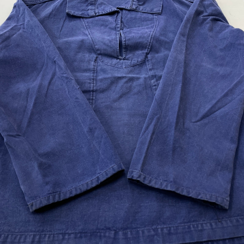 【中古品】【メンズ】 LE GLAZIK ルグラジック 60’s FISHERMAN SHIRT 60年代 ヴィンテージ フィッシャーマン シャツ 長袖 トップス 145-261011-sa-11-teih サイズ：不明 カラー：ネイビー系 万代Net店