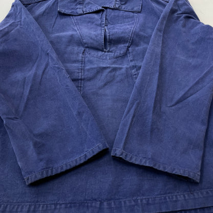 【中古品】【メンズ】 LE GLAZIK ルグラジック 60’s FISHERMAN SHIRT 60年代 ヴィンテージ フィッシャーマン シャツ 長袖 トップス 145-261011-sa-11-teih サイズ：不明 カラー：ネイビー系 万代Net店