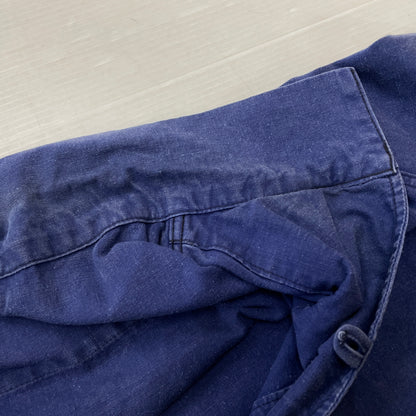 【中古品】【メンズ】 LE GLAZIK ルグラジック 60’s FISHERMAN SHIRT 60年代 ヴィンテージ フィッシャーマン シャツ 長袖 トップス 145-261011-sa-11-teih サイズ：不明 カラー：ネイビー系 万代Net店