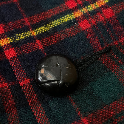 【中古品】【メンズ】 PENDLETON ペンドルトン 70's VINTAGE CHECK TAILORED JACKET 70年代 ヴィンテージ チェック テーラード ジャケット アウター 145-261011-sa-14-teih サイズ：L カラー：レッド 万代Net店