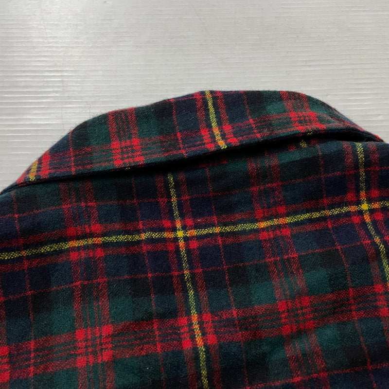 【中古品】【メンズ】 PENDLETON ペンドルトン 70's VINTAGE CHECK TAILORED JACKET 70年代 ヴィンテージ チェック テーラード ジャケット アウター 145-261011-sa-14-teih サイズ：L カラー：レッド 万代Net店