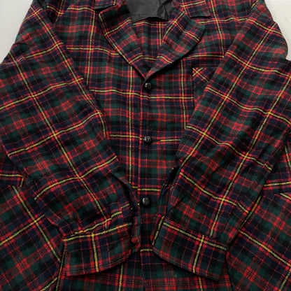 【中古品】【メンズ】 PENDLETON ペンドルトン 70's VINTAGE CHECK TAILORED JACKET 70年代 ヴィンテージ チェック テーラード ジャケット アウター 145-261011-sa-14-teih サイズ：L カラー：レッド 万代Net店