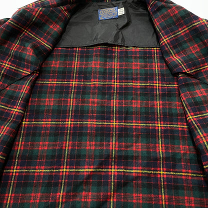 【中古品】【メンズ】 PENDLETON ペンドルトン 70's VINTAGE CHECK TAILORED JACKET 70年代 ヴィンテージ チェック テーラード ジャケット アウター 145-261011-sa-14-teih サイズ：L カラー：レッド 万代Net店