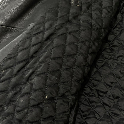 【現状渡し品】【メンズ】 TIME&TIDE タイム アンド タイド COW LEATHER DOUBLE JACKET カウ レザー ダブル ジャケット アウター 145-261011-sa-01-teih サイズ：M カラー：ブラック 万代Net店
