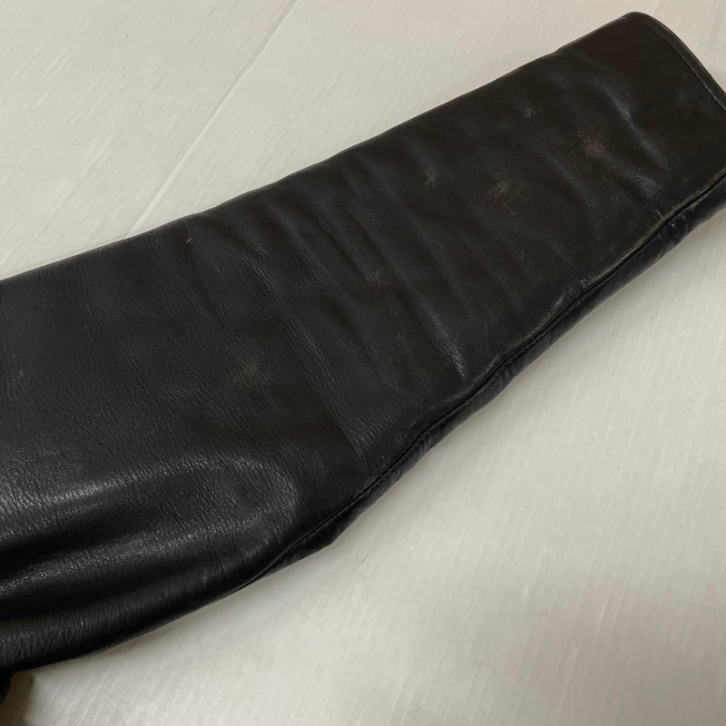 【現状渡し品】【メンズ】 TIME&TIDE タイム アンド タイド COW LEATHER DOUBLE JACKET カウ レザー ダブル ジャケット アウター 145-261011-sa-01-teih サイズ：M カラー：ブラック 万代Net店