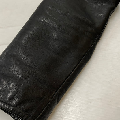 【現状渡し品】【メンズ】 TIME&TIDE タイム アンド タイド COW LEATHER DOUBLE JACKET カウ レザー ダブル ジャケット アウター 145-261011-sa-01-teih サイズ：M カラー：ブラック 万代Net店