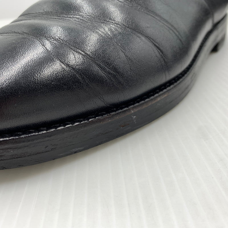 【現状渡し品】【メンズ】 COMME DES GARCONS HOMME コムデギャルソンオム FRONT GORE LEATHER SHOES フロント ゴアレザーシューズ 靴 革 164-261014-ko-03-teih サイズ：26 カラー：ブラック 万代Net店