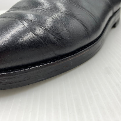 【現状渡し品】【メンズ】 COMME DES GARCONS HOMME コムデギャルソンオム FRONT GORE LEATHER SHOES フロント ゴアレザーシューズ 靴 革 164-261014-ko-03-teih サイズ：26 カラー：ブラック 万代Net店