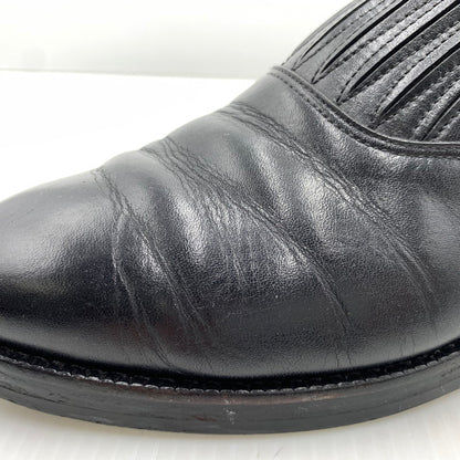【現状渡し品】【メンズ】 COMME DES GARCONS HOMME コムデギャルソンオム FRONT GORE LEATHER SHOES フロント ゴアレザーシューズ 靴 革 164-261014-ko-03-teih サイズ：26 カラー：ブラック 万代Net店