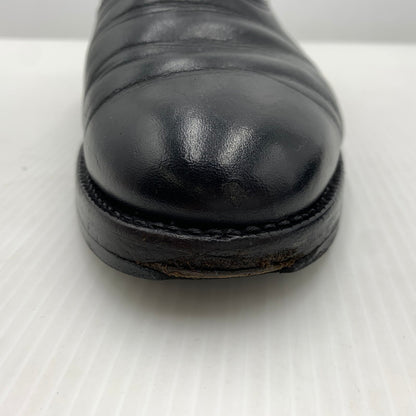 【現状渡し品】【メンズ】 COMME DES GARCONS HOMME コムデギャルソンオム FRONT GORE LEATHER SHOES フロント ゴアレザーシューズ 靴 革 164-261014-ko-03-teih サイズ：26 カラー：ブラック 万代Net店