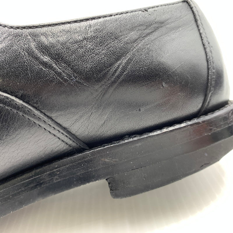 【現状渡し品】【メンズ】 COMME DES GARCONS HOMME コムデギャルソンオム FRONT GORE LEATHER SHOES フロント ゴアレザーシューズ 靴 革 164-261014-ko-03-teih サイズ：26 カラー：ブラック 万代Net店