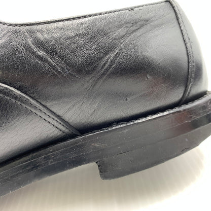 【現状渡し品】【メンズ】 COMME DES GARCONS HOMME コムデギャルソンオム FRONT GORE LEATHER SHOES フロント ゴアレザーシューズ 靴 革 164-261014-ko-03-teih サイズ：26 カラー：ブラック 万代Net店