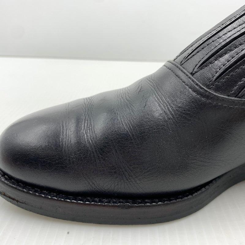 【現状渡し品】【メンズ】 COMME DES GARCONS HOMME コムデギャルソンオム FRONT GORE LEATHER SHOES フロント ゴアレザーシューズ 靴 革 164-261014-ko-03-teih サイズ：26 カラー：ブラック 万代Net店
