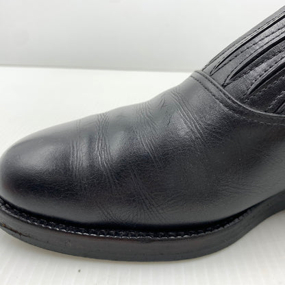 【現状渡し品】【メンズ】 COMME DES GARCONS HOMME コムデギャルソンオム FRONT GORE LEATHER SHOES フロント ゴアレザーシューズ 靴 革 164-261014-ko-03-teih サイズ：26 カラー：ブラック 万代Net店