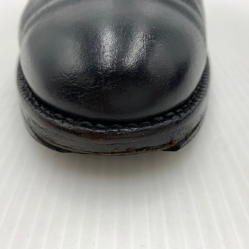 【現状渡し品】【メンズ】 COMME DES GARCONS HOMME コムデギャルソンオム FRONT GORE LEATHER SHOES フロント ゴアレザーシューズ 靴 革 164-261014-ko-03-teih サイズ：26 カラー：ブラック 万代Net店