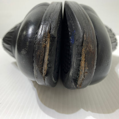 【現状渡し品】【メンズ】 COMME DES GARCONS HOMME コムデギャルソンオム FRONT GORE LEATHER SHOES フロント ゴアレザーシューズ 靴 革 164-261014-ko-03-teih サイズ：26 カラー：ブラック 万代Net店