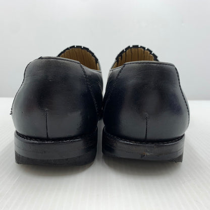 【現状渡し品】【メンズ】 COMME DES GARCONS HOMME コムデギャルソンオム FRONT GORE LEATHER SHOES フロント ゴアレザーシューズ 靴 革 164-261014-ko-03-teih サイズ：26 カラー：ブラック 万代Net店