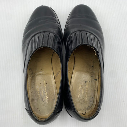 【現状渡し品】【メンズ】 COMME DES GARCONS HOMME コムデギャルソンオム FRONT GORE LEATHER SHOES フロント ゴアレザーシューズ 靴 革 164-261014-ko-03-teih サイズ：26 カラー：ブラック 万代Net店