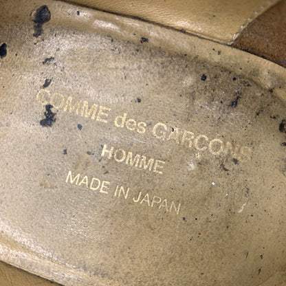 【現状渡し品】【メンズ】 COMME DES GARCONS HOMME コムデギャルソンオム FRONT GORE LEATHER SHOES フロント ゴアレザーシューズ 靴 革 164-261014-ko-03-teih サイズ：26 カラー：ブラック 万代Net店