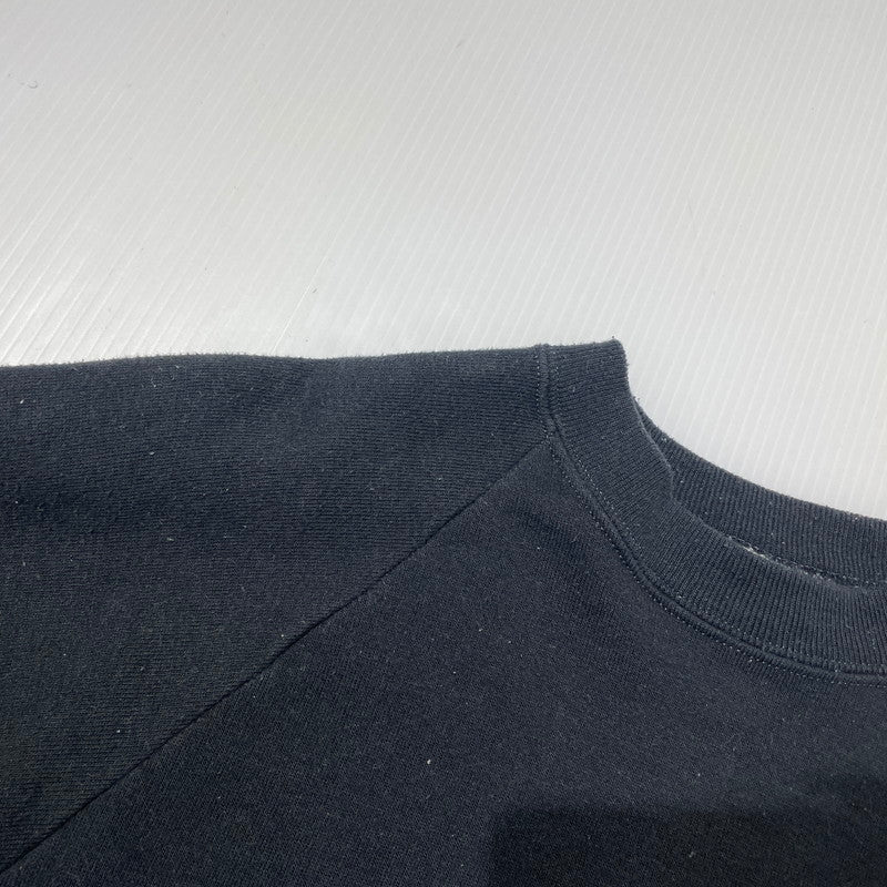 【中古品】【メンズ】 DISNEY ディズニー 80's MICKEY FLOCK PRINT SWEAT SHIRT VINTAGE 80年代 ミッキー フロッキープリント スウェット シャツ 長袖 トップス トレーナー ヴィンテージ 145-261014-yo-20-teih サイズ：XL カラー：ブラック 万代Net店