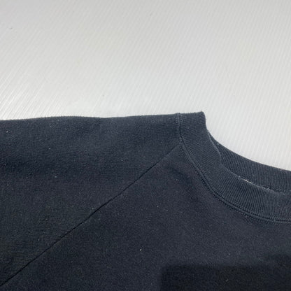【中古品】【メンズ】 DISNEY ディズニー 80's MICKEY FLOCK PRINT SWEAT SHIRT VINTAGE 80年代 ミッキー フロッキープリント スウェット シャツ 長袖 トップス トレーナー ヴィンテージ 145-261014-yo-20-teih サイズ：XL カラー：ブラック 万代Net店