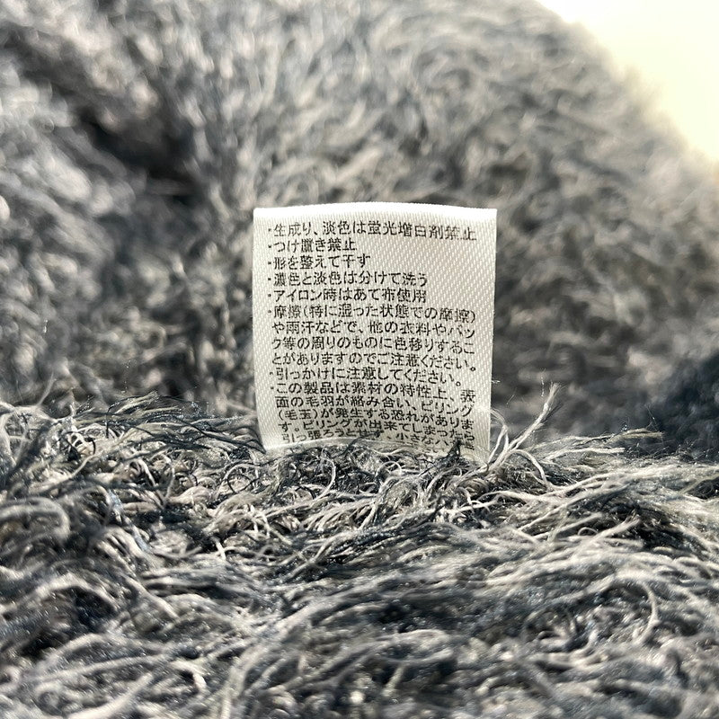 【中古品】【メンズ】 RE:NUMBER(N)INE リ ナンバーナイン FEATHERY YARN ARGYLE JACQYARD KNIT CARDIGAN NMBcd613 フェザーヤーン アーガイルジャガード ニットカーディガン トップス 140-261012-yo-06-teih サイズ：4 カラー：ダークグレー 万代Net店