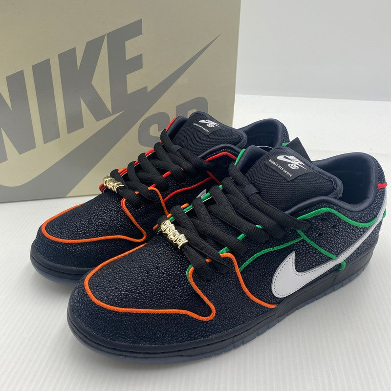 【中古美品】【メンズ】 ブロンクスガールズ×ナイキ HV1664-001 SB DUNK LOW PRO エスビー ダンク ロー プロ ブラック チャレンジ レッド 160-261012-nm-55-tei サイズ：28.5cm カラー：ブラック 万代Net店