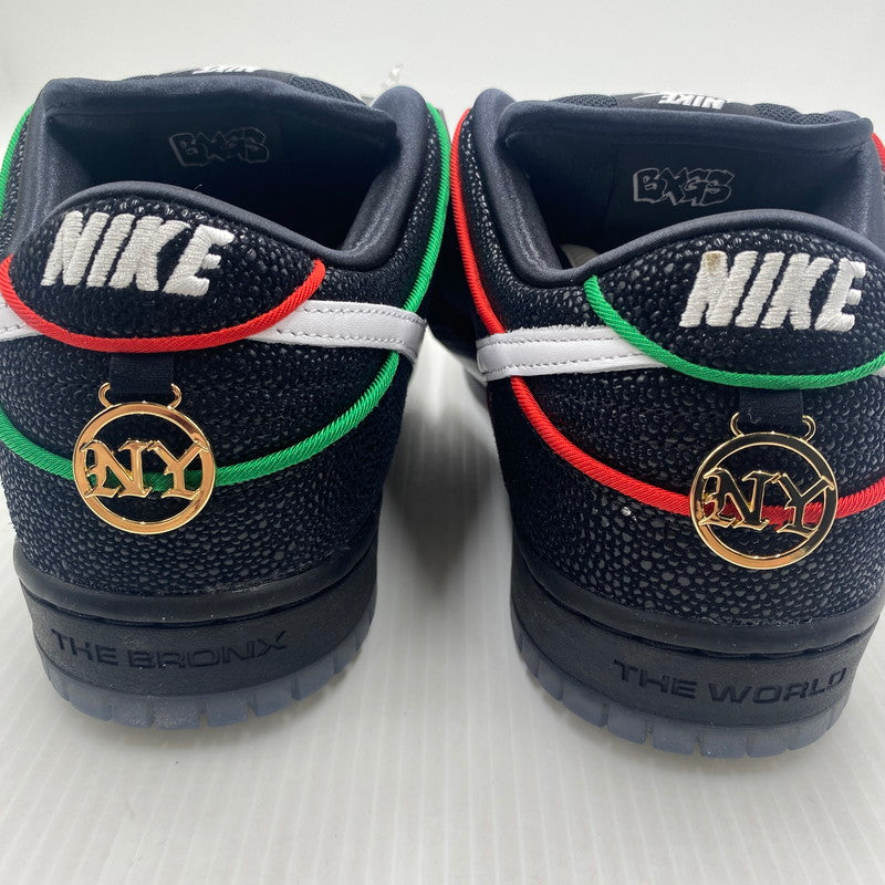 【中古美品】【メンズ】 ブロンクスガールズ×ナイキ HV1664-001 SB DUNK LOW PRO エスビー ダンク ロー プロ ブラック チャレンジ レッド 160-261012-nm-55-tei サイズ：28.5cm カラー：ブラック 万代Net店
