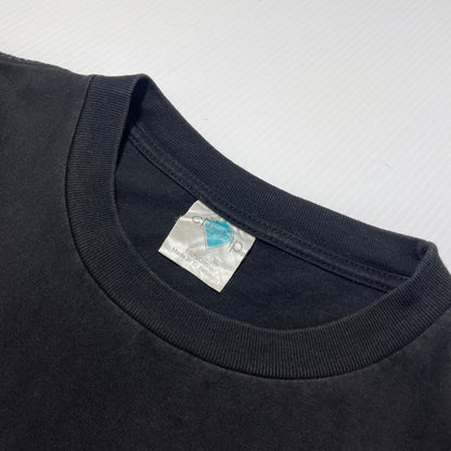 【中古品】【メンズ】 CHAMP チャンプ 90's MAD MAGAZINE "ALFRED E.NEUMAN" PRINT TEE 90年代 マッド マガジン アルフレッド・E・ニューマン プリント Tシャツ 半袖 トップス 145-261014-yo-19-teih サイズ：XL カラー：ブラック 万代Net店