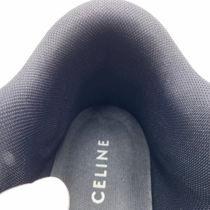 【中古品】【メンズ】 CELINE セリーヌ MIDDLE CUT SNEAKERS MU1200 ミドル カット スニーカー 靴 シューズ ミドルハイ 183-261014-ko-07-teih サイズ：43 カラー：ホワイト 万代Net店