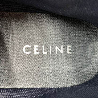 【中古品】【メンズ】 CELINE セリーヌ MIDDLE CUT SNEAKERS MU1200 ミドル カット スニーカー 靴 シューズ ミドルハイ 183-261014-ko-07-teih サイズ：43 カラー：ホワイト 万代Net店