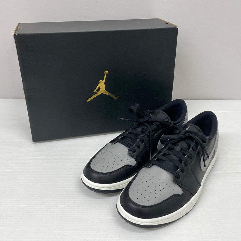 【中古品】【メンズ】 NIKE ナイキ AIR JORDAN 1 LOW GOLF "SHADOW" DD9315-001 エアジョーダン1 ロー ゴルフ シャドウ スニーカー 靴 シューズ 160-261029-yo-03-teih サイズ：28cm カラー：ブラック/グレー 万代Net店