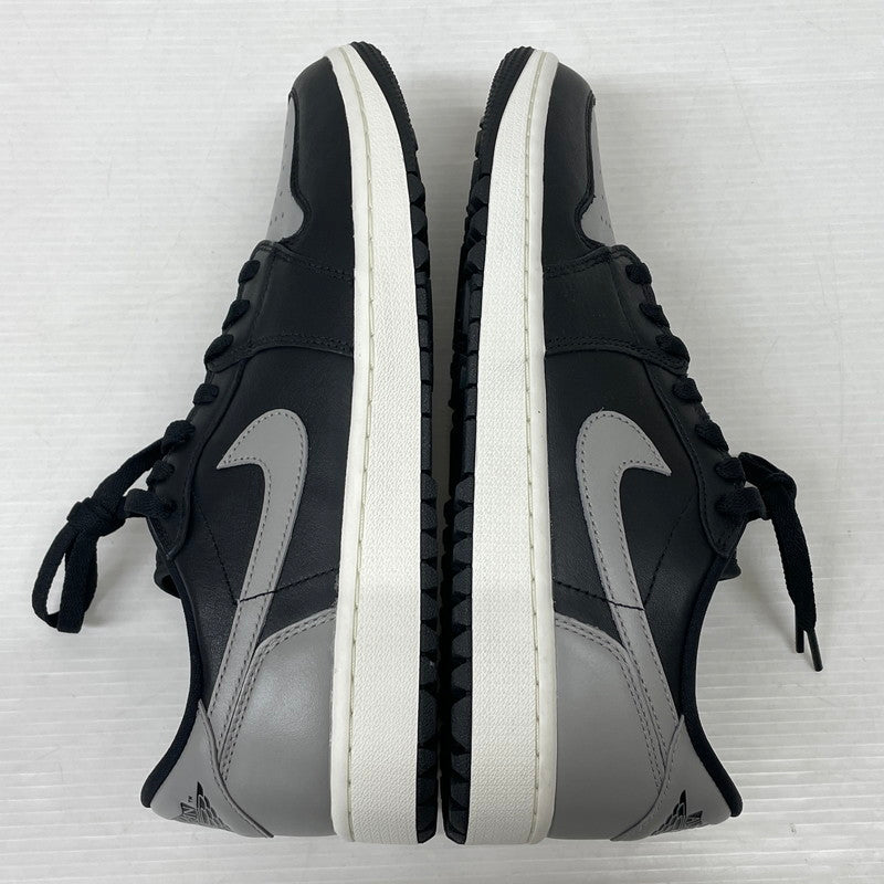 【中古品】【メンズ】 NIKE ナイキ AIR JORDAN 1 LOW GOLF "SHADOW" DD9315-001 エアジョーダン1 ロー ゴルフ シャドウ スニーカー 靴 シューズ 160-261029-yo-03-teih サイズ：28cm カラー：ブラック/グレー 万代Net店
